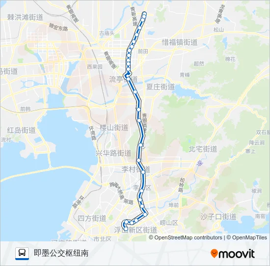 932路 Bus Line Map