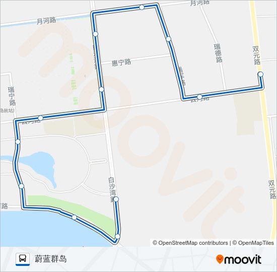 公交934路的线路图