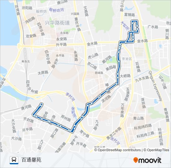 9路环线 bus Line Map