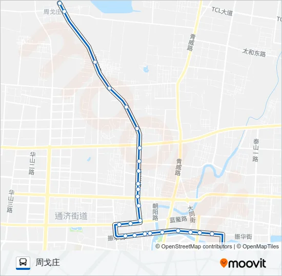 即墨3路 Bus Line Map