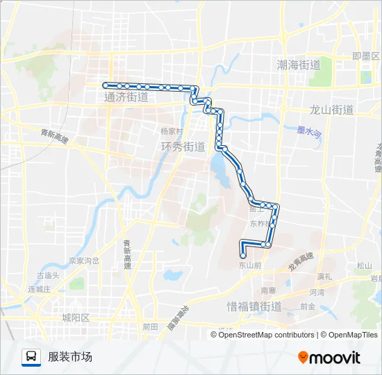即墨6路 Bus Line Map