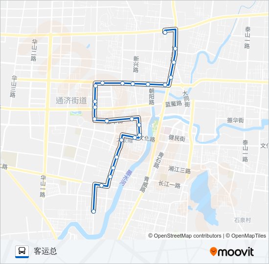 即墨7路 bus Line Map