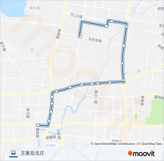 即墨9路 bus Line Map