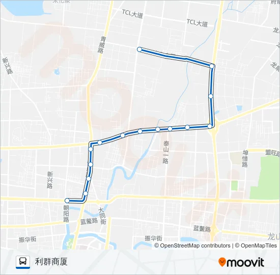 即墨9路 Bus Line Map