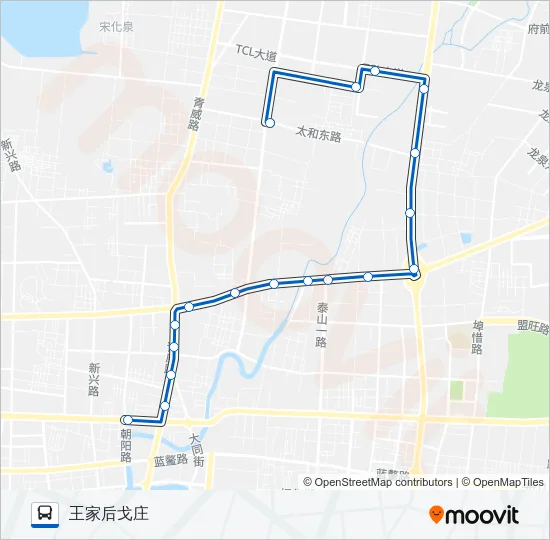 即墨9路 Bus Line Map