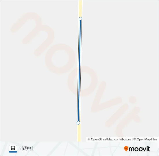 平度5路 Bus Line Map
