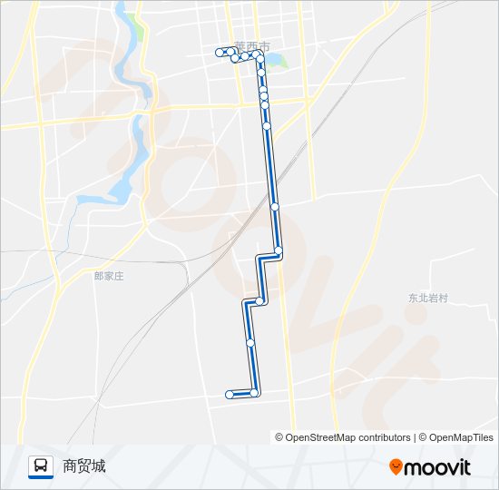 莱西4路 Bus Line Map