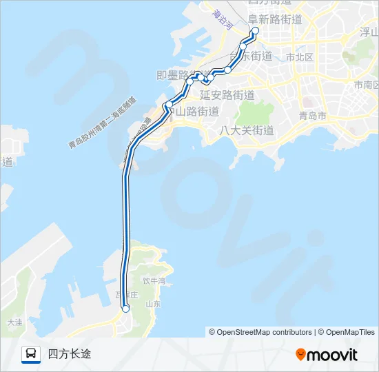 隧道4路 Bus Line Map