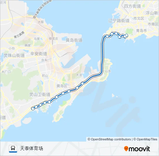 隧道6路 Bus Line Map