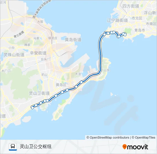 隧道6路 Bus Line Map