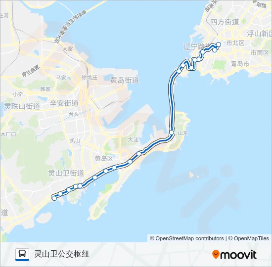 公交隧道7路的线路图
