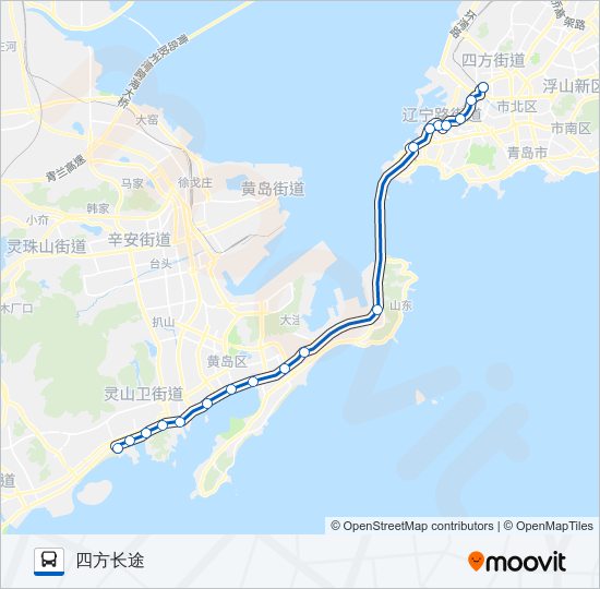 隧道8路 bus Line Map