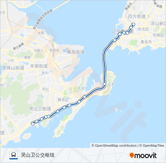 隧道8路 Bus Line Map