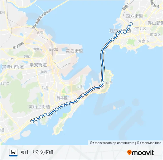 隧道8路 Bus Line Map