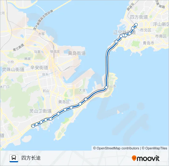 隧道8路 Bus Line Map