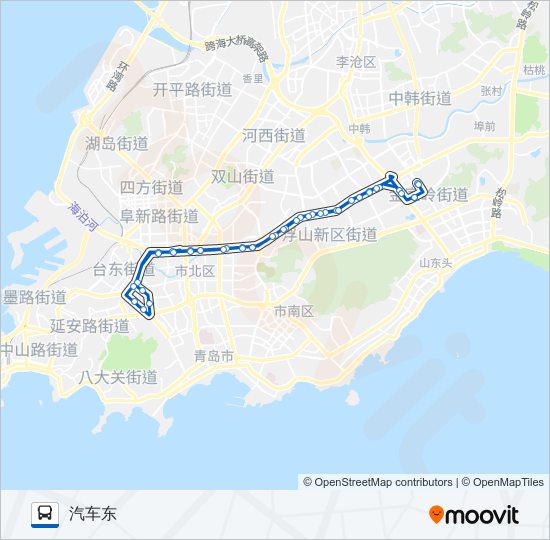 28路环线 bus Line Map