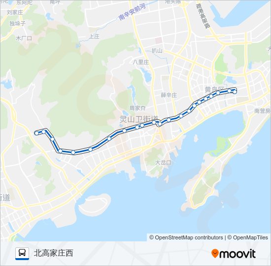 33路A线 bus Line Map