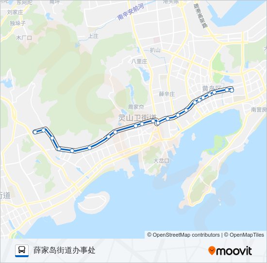 33路A线 bus Line Map