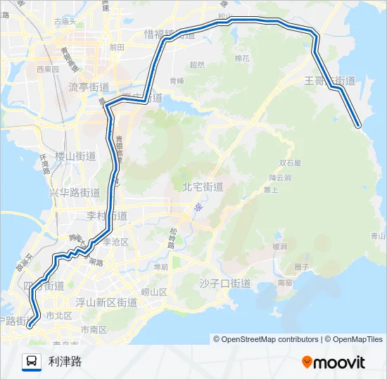371专线 Bus Line Map