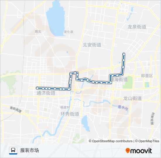 即墨10路 bus Line Map