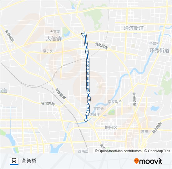 即墨11路 bus Line Map