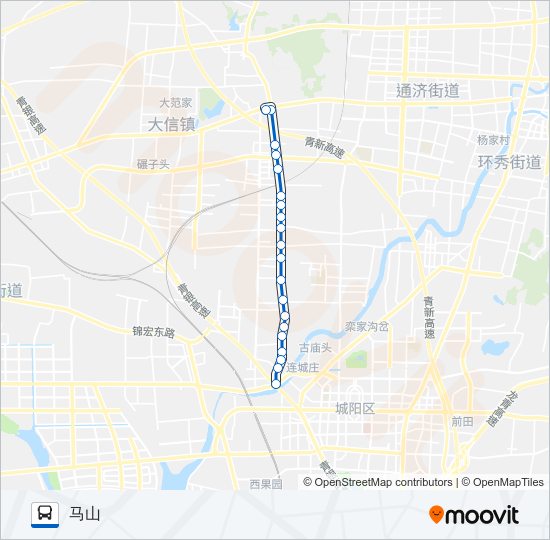 即墨11路 bus Line Map