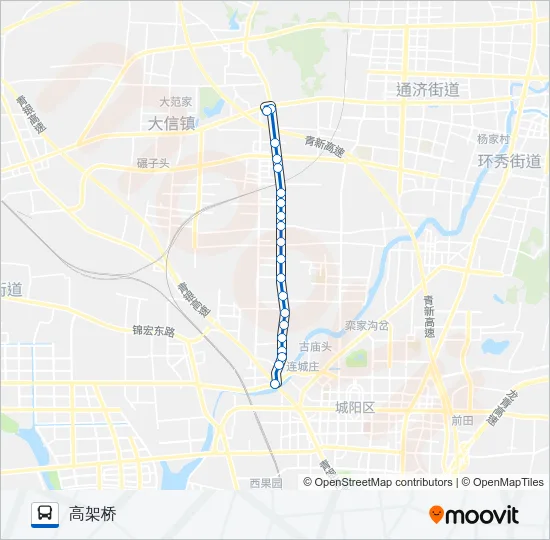 即墨11路 Bus Line Map