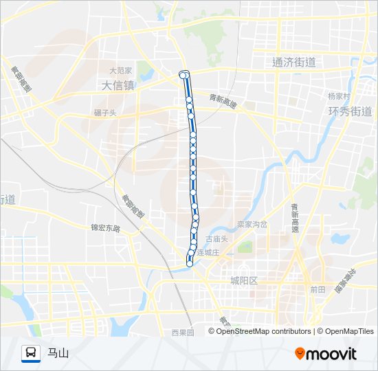 即墨11路 Bus Line Map