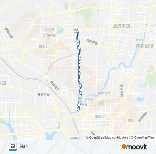 即墨11路 Bus Line Map