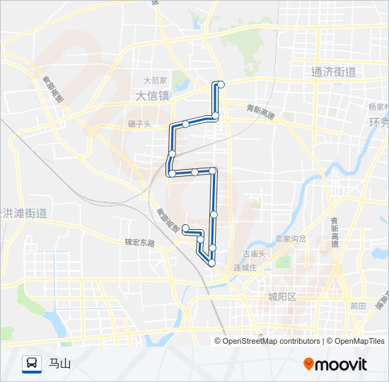 即墨15路 Bus Line Map
