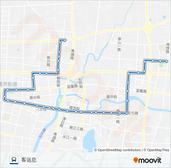 即墨16路 Bus Line Map
