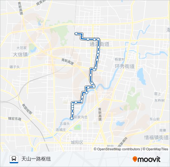 即墨18路 bus Line Map