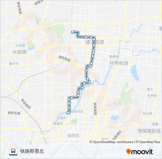 即墨18路 bus Line Map