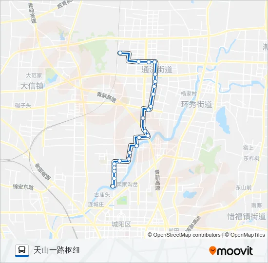 即墨18路 Bus Line Map