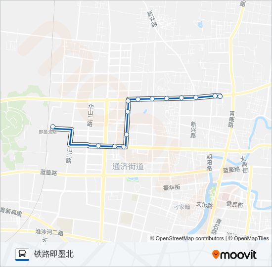 即墨20路 bus Line Map