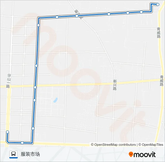 即墨21路 Bus Line Map