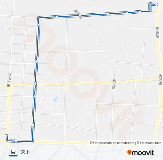 即墨21路 Bus Line Map