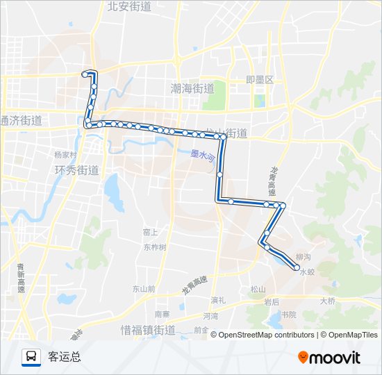 即墨22路 bus Line Map