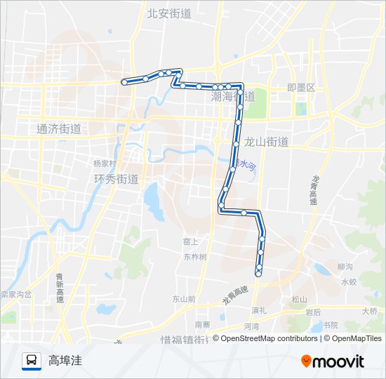 即墨23路 bus Line Map