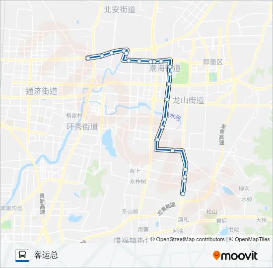 即墨23路 Bus Line Map
