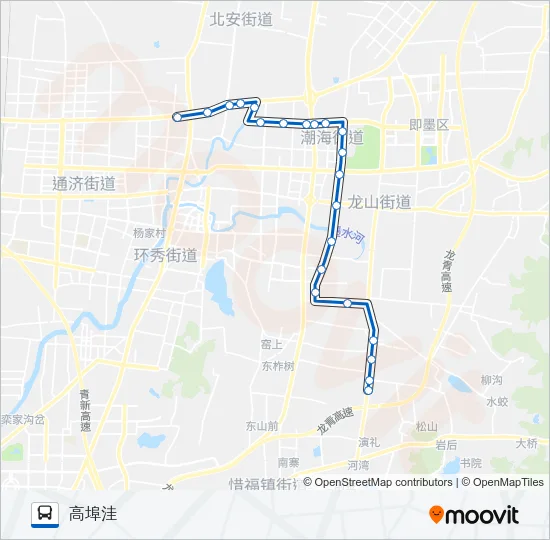 即墨23路 Bus Line Map