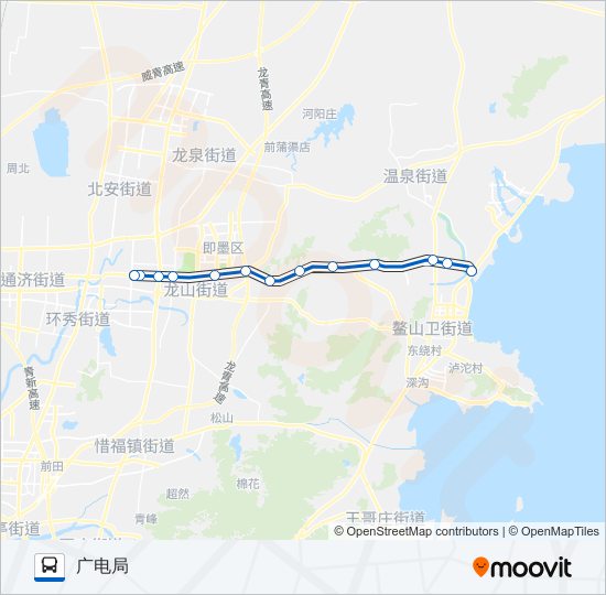 公交即墨31路的线路图