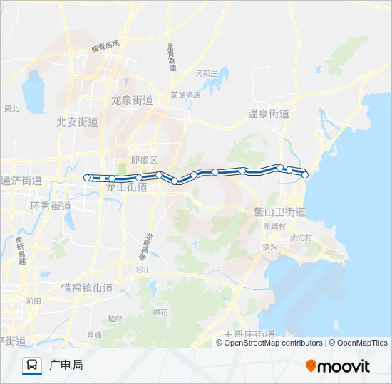 公交即墨31路的线路图