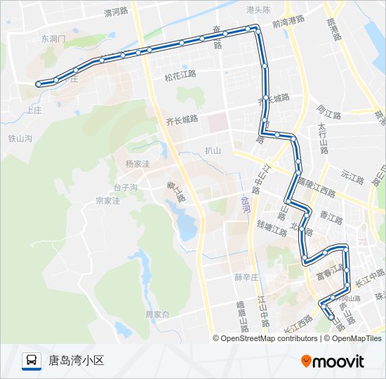 开发区9路 bus Line Map