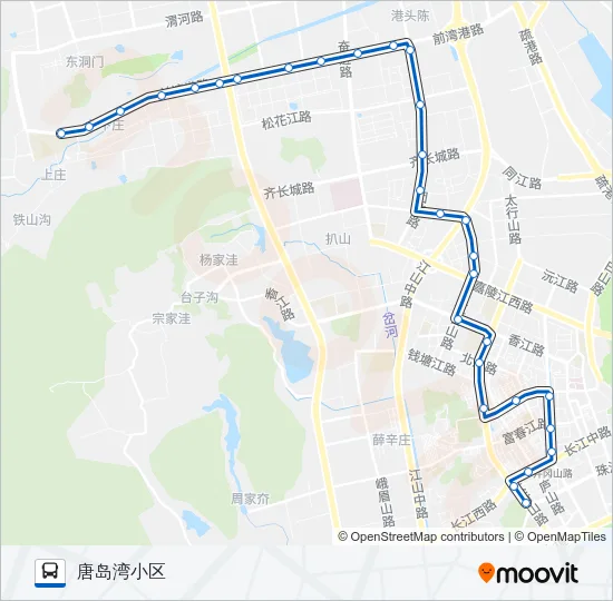 开发区9路 Bus Line Map