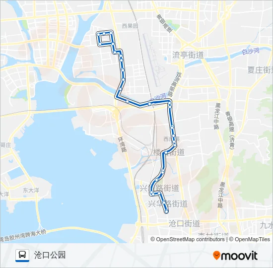 121路环线 Bus Line Map