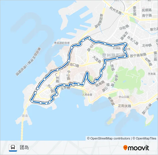 217路内环 Bus Line Map