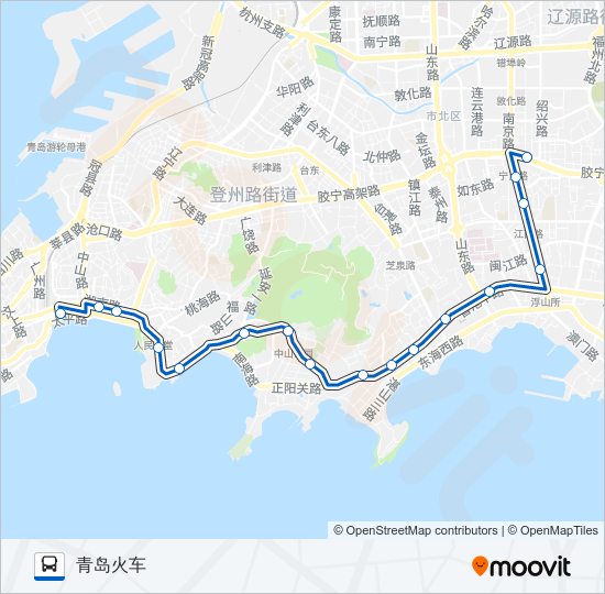 26路夜班车 bus Line Map