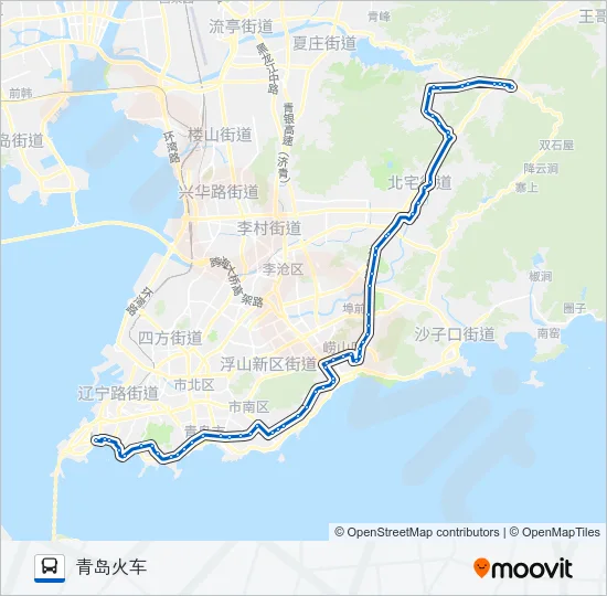 311路专线 Bus Line Map