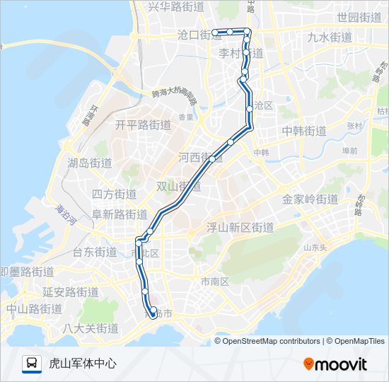 318路大站 bus Line Map